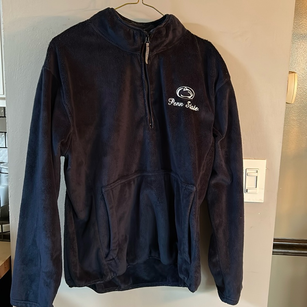 Penn State 1/2 Zip Soft Fleece Size Large